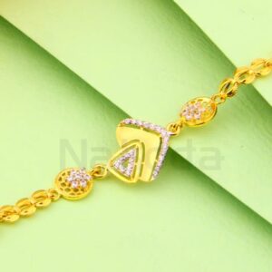 916 Gold Ladies Designer Bracelet LB570