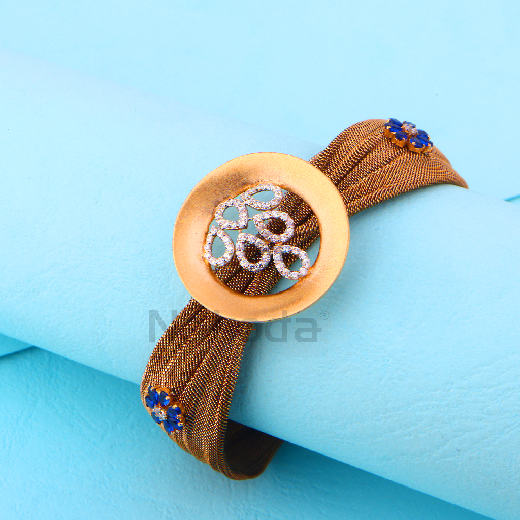 18KT Rose Gold Designer Ladies Kada RLKB413