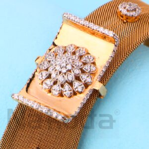18KT Rose Gold Classic Ladies Kada RLKB414