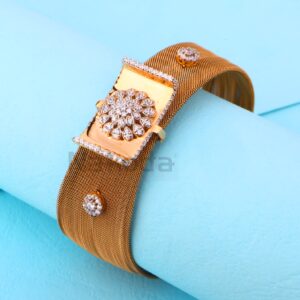 18KT Rose Gold Classic Ladies Kada RLKB414