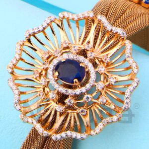 18KT Rose Gold Ladies Kada RLKB415