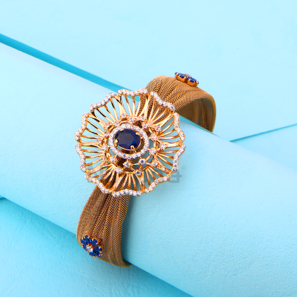 18KT Rose Gold Ladies Kada RLKB415