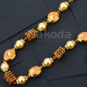 916 Gold Ladies Stylish Antique Chain Mala AC310