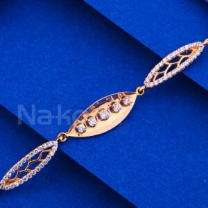 750 Rose Gold Hallmark Ladies Bracelet RLB102