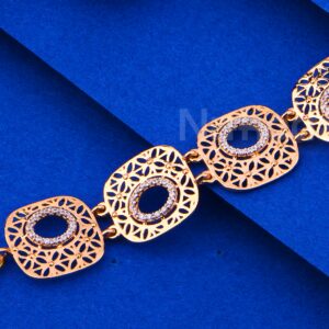 750 Rose Gold Delicate Ladies Bracelet RLB107