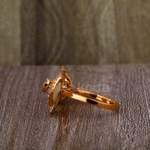 750 Rose Gold Hallmark Gorgeous Ladies Ring RLR902