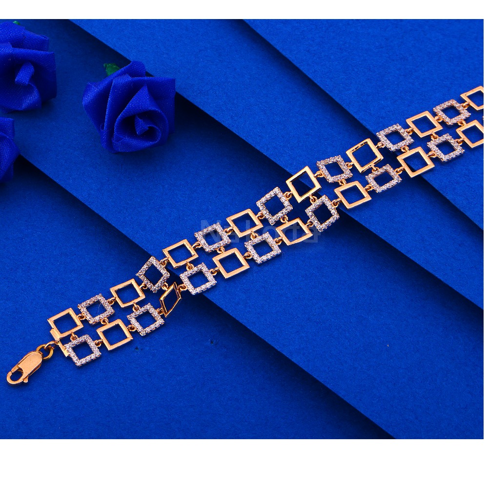 18kt rose gold delicate ladies bracelet rlb99
