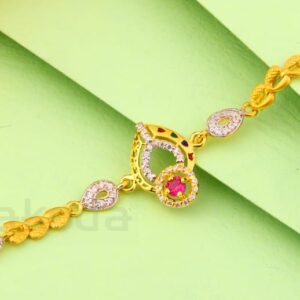 916 Gold Ladies Exclusive Bracelet LB538