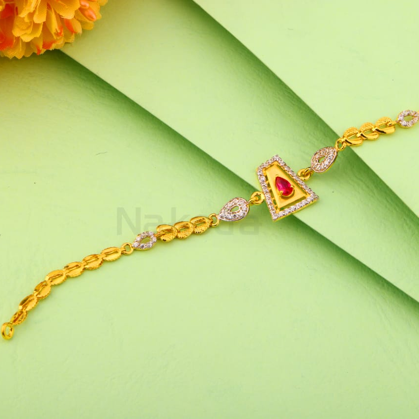 916 Gold Ladies Designer Bracelet LB539