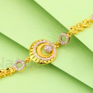 916 Gold Ladies Classic Bracelet LB541