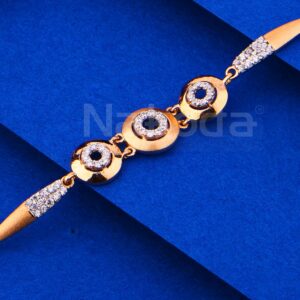 750 Rose Gold Classic Ladies Bracelet  RLB82
