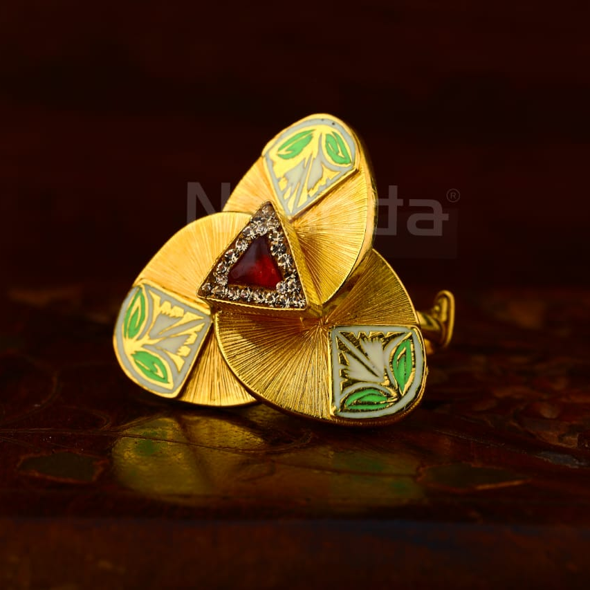 916 Gold Hallmark Delicate Ladies Antique Ring LAR341