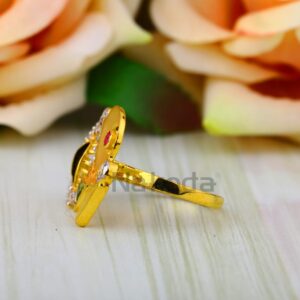 916 Gold Hallmark Fancy Ladies Ring LLR378