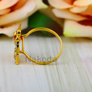 916 Gold Hallmark Exclusive Ladies Ring LLR379