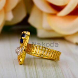 916 Gold Ladies Stylish Ring LLR363