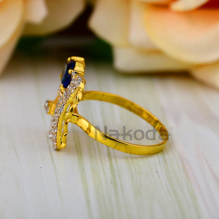 916 Gold Ladies Gorgeous Ring LLR364 - Image 2