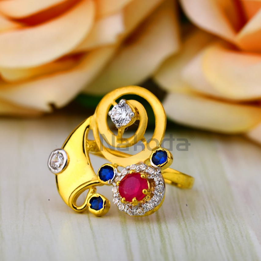 916 Gold Ladies Fancy Ring LLR365