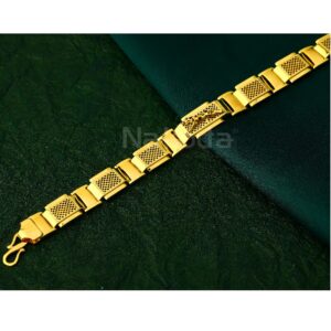 916 Gold  gentlemen's Hallmark Casting Bracelet MCB136