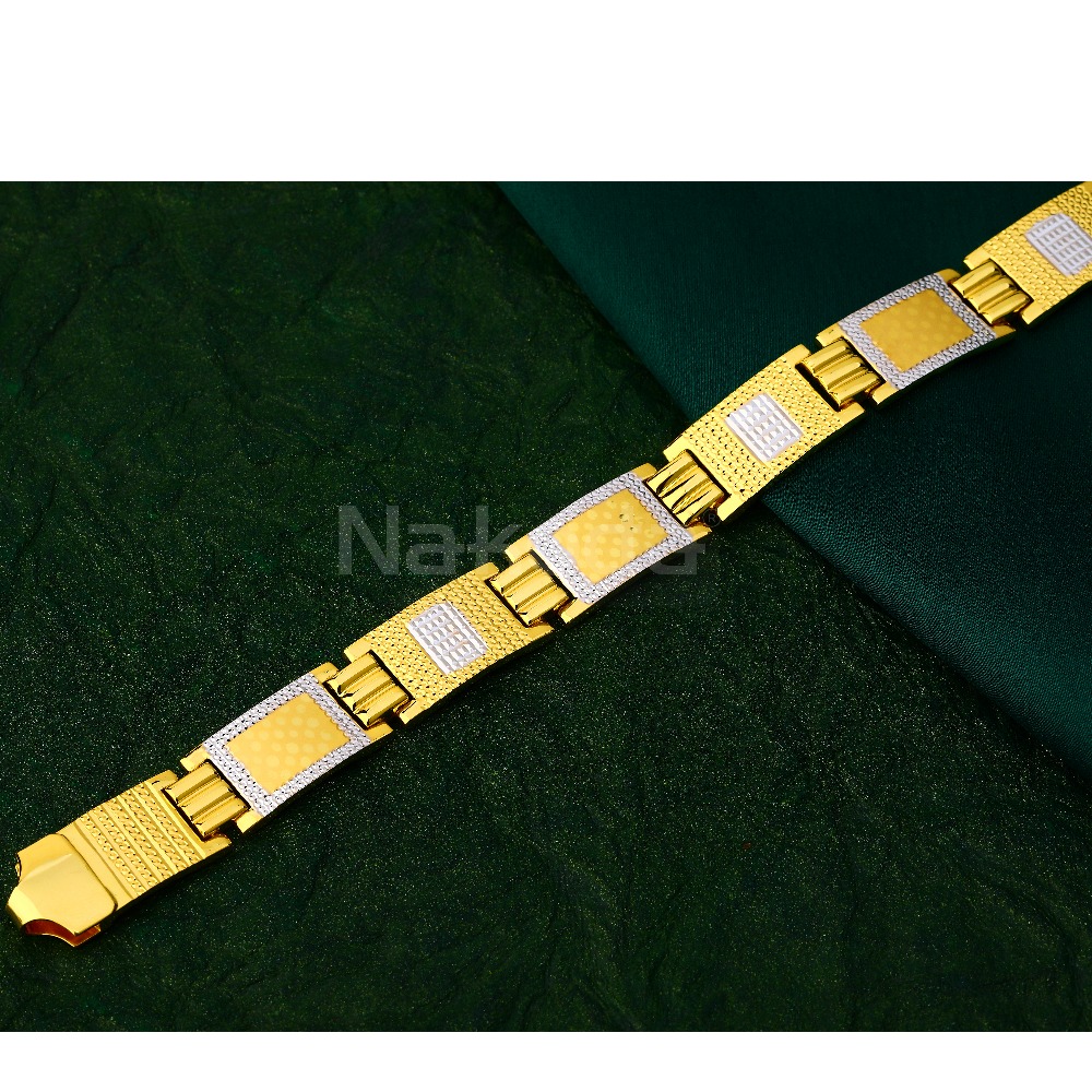 916 Gold  Men's Gorgeous Casting Bracelet MCB134