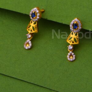 916 Gold Women's Exclusive Hallmark Fancy Pendant Set FPS493