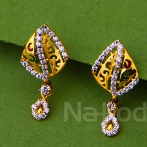 916 Gold Women's Designer Hallmark Fancy Pendant Set FPS491