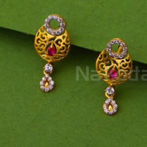 916 Gold Women's Classic Hallmark Fancy Pendant Set FPS490
