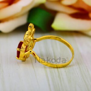 916 Gold Hallmark Ladies Gorgeous Ring LLR393