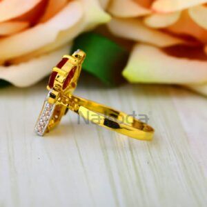 916 Gold Hallmark Ladies Delicate Ring LLR397