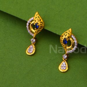 916 Gold Stylish Ladies Fancy Pendant Set FPS487
