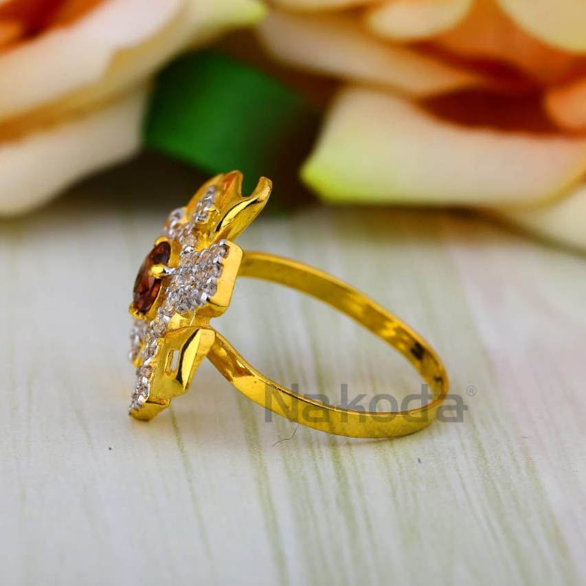 916 Gold Ladies Exclusive Ring LLR404 - Image 2
