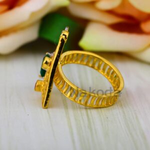 916 Gold Ladies Designer Ring LLR405