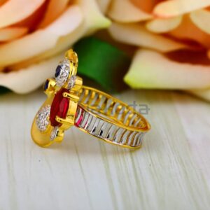 916 Gold Ladies Delicate Ring LLR406