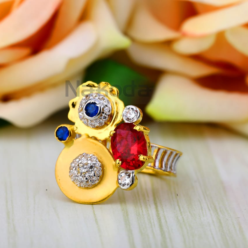 916 Gold Ladies Delicate Ring LLR406