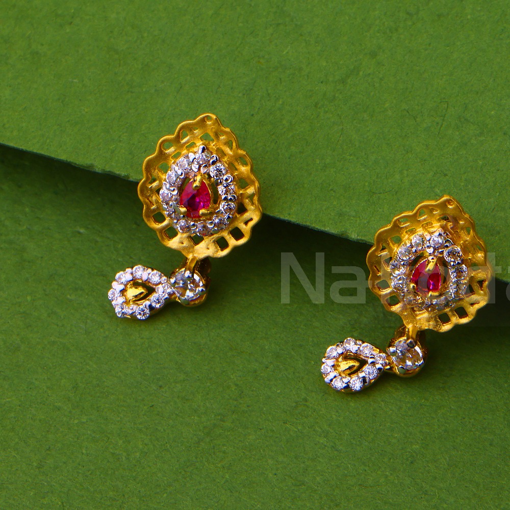 916 Gold fancy Ladies Fancy Pendant Set FPS485 - Image 2