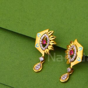 916 Gold Designer  Ladies Fancy Pendant Set FPS482