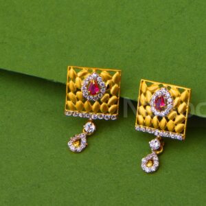 916 Gold Classic Ladies Fancy Pendant Set FPS481