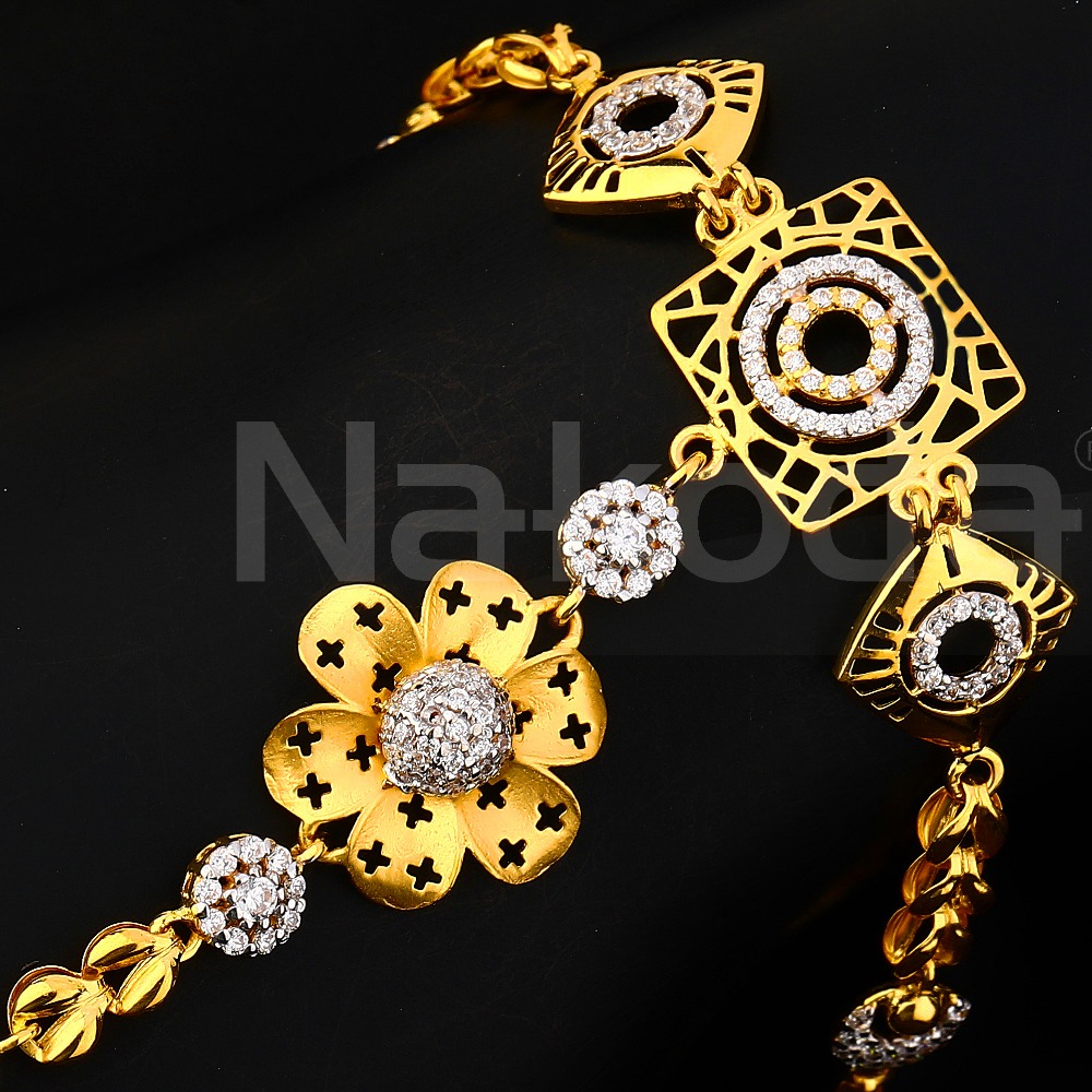 916 Gold Ladies Designer Hathpan HP178 - Image 2