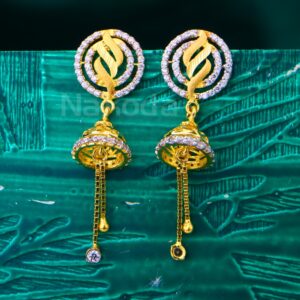 916 Gold Hallmark Designer Women's Jhummar Earring LJE486