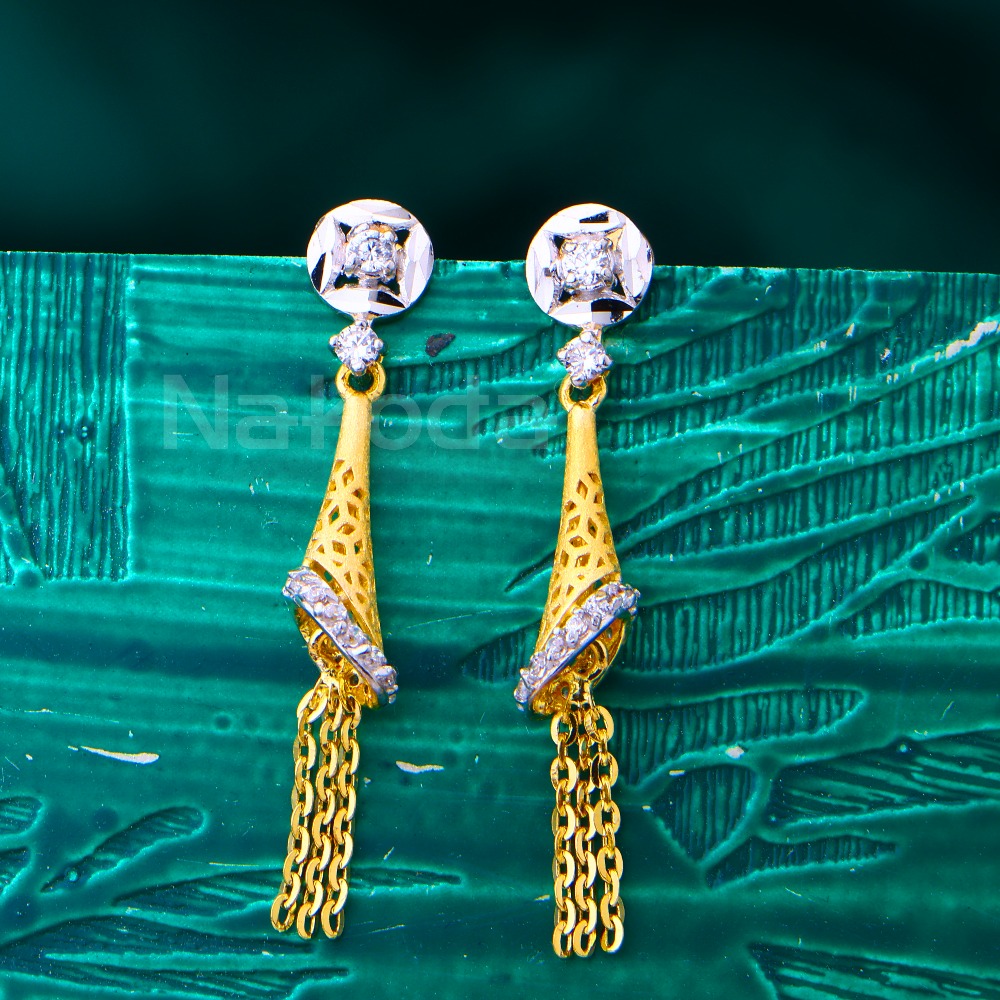 916 Gold Women's Stylish Hallmark Jhummar Earring LJE469