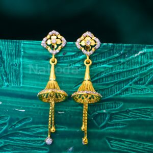 916 Gold Ladies Classic  Jhummar Earring LJE455