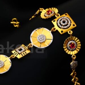 916 Gold Ladies Stylish Hathpan HP173