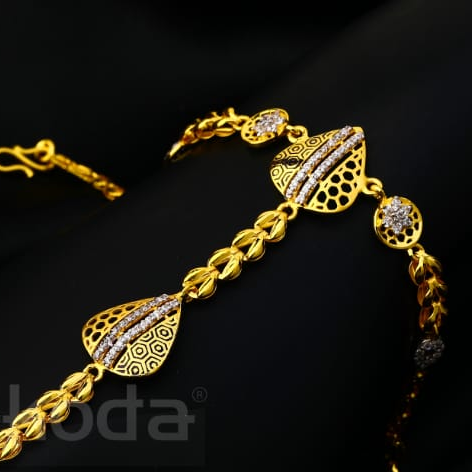 916 Gold Ladies Designer Hathpan HP169 - Image 2