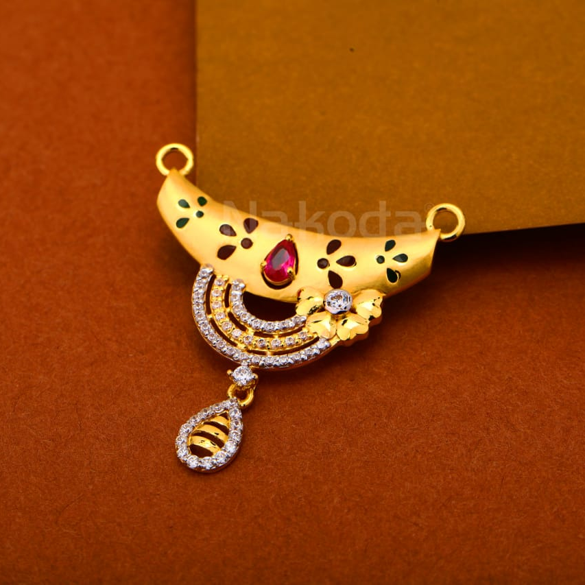 22CT Gold Hallmark Ladies Fancy Pandent MP605