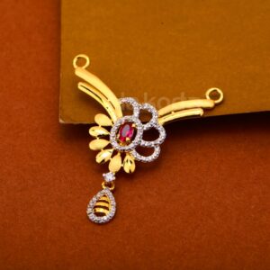 22kt gold cz hallmark ladies exclusive pandent mp554