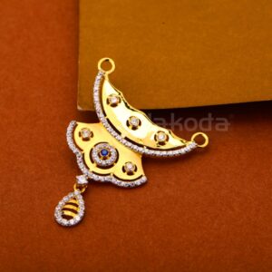22kt gold cz ladies stylish pandent mp559