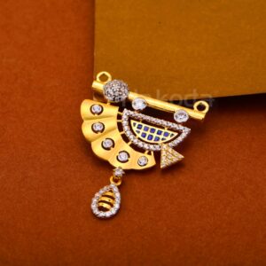 22kt gold cz ladies fancy pandent mp562