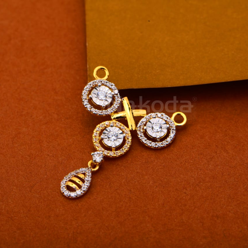 22kt gold hallmark designer ladies pandent mp581