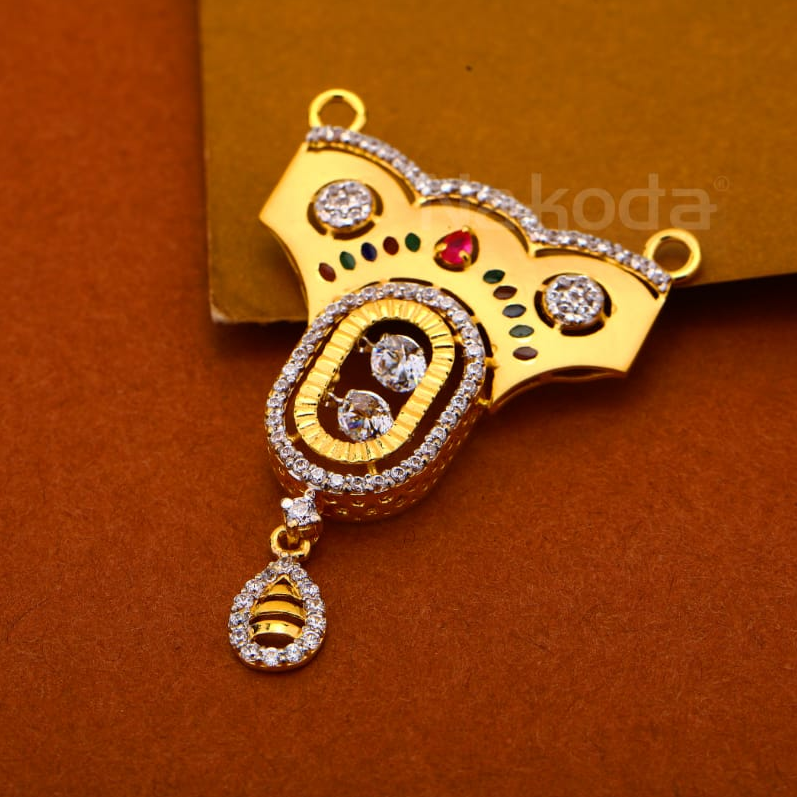 22kt gold ladies exclusive pandent mp574