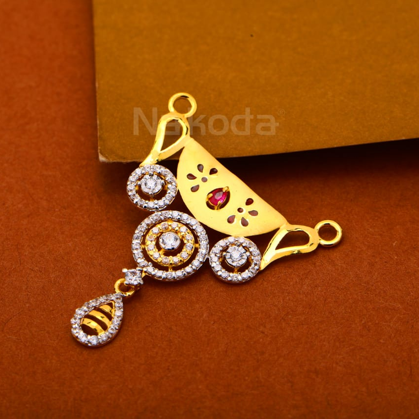 22kt gold ladies designer pandent mp573