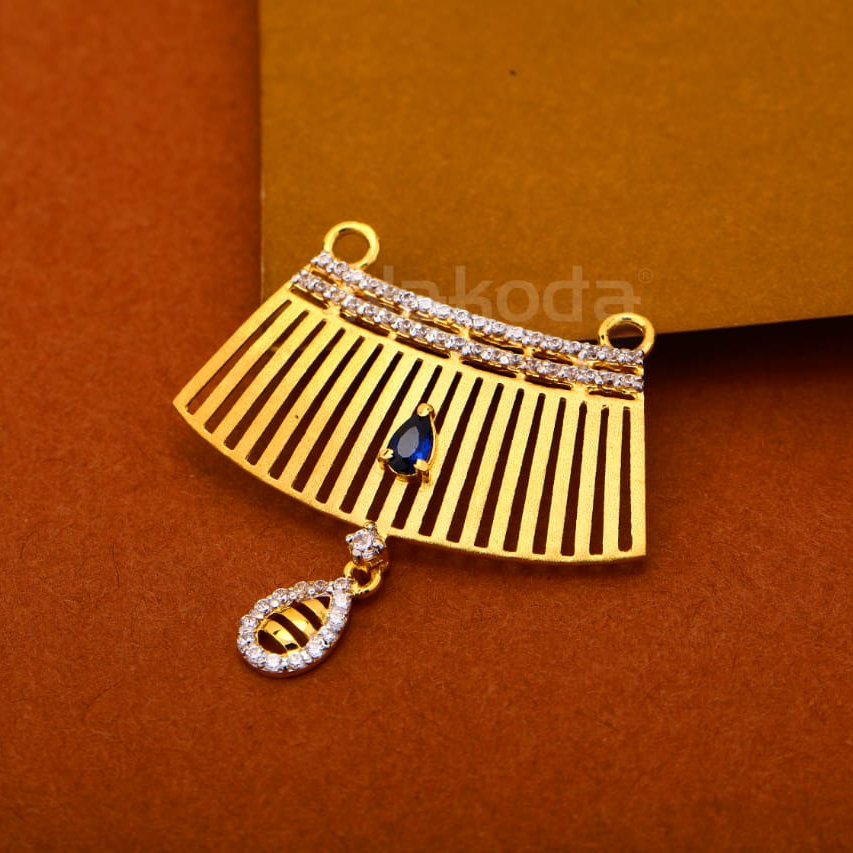 916 gold cz hallmark exclusive ladies pandent mp588